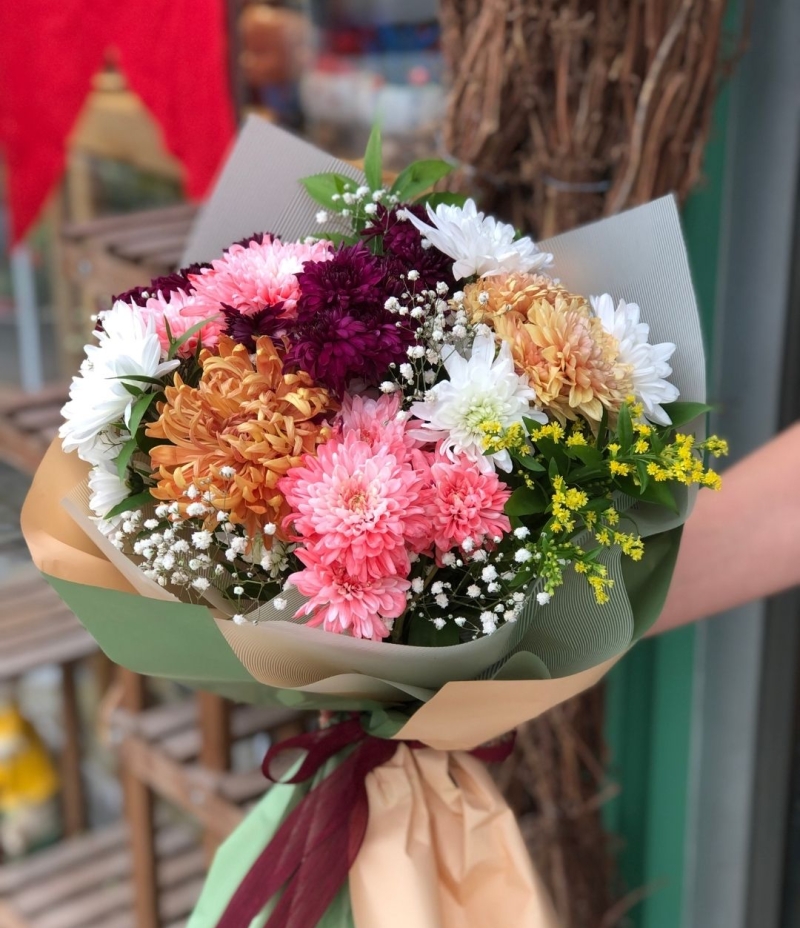 Yerli Kasımpatı Buketi